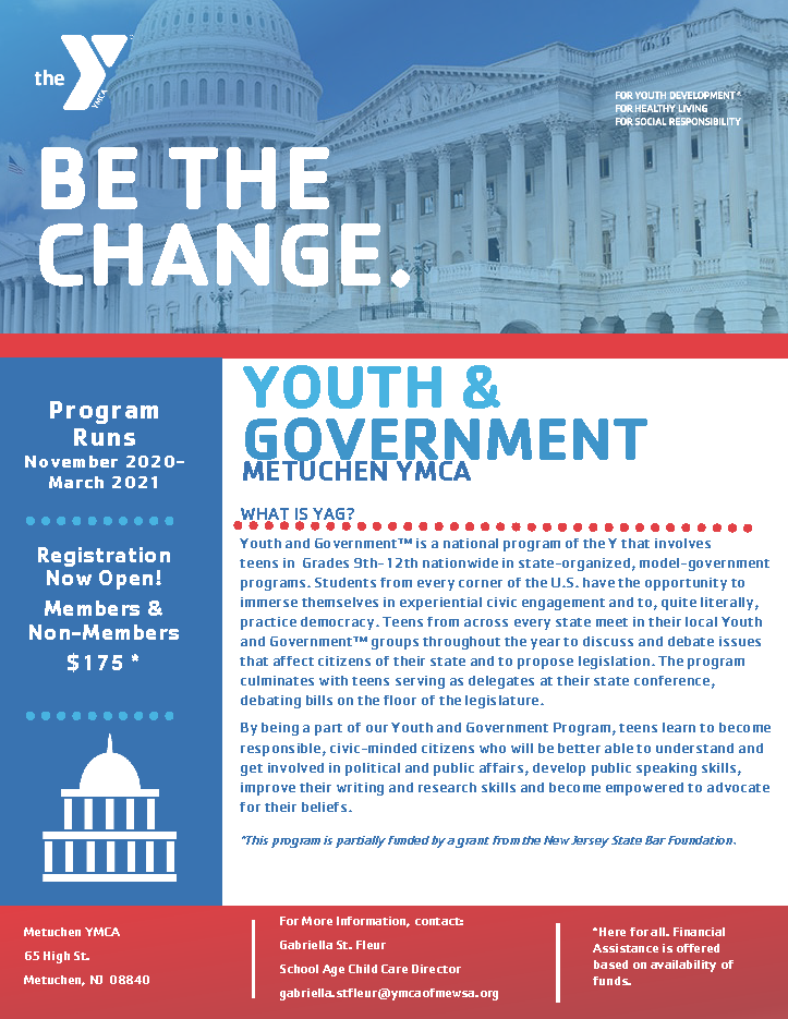Youth and Government Flyer